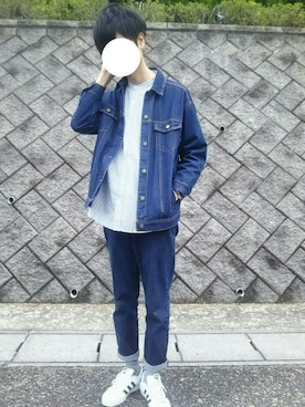 しまひろさん（メンズ・180cm）の秋コーディネート