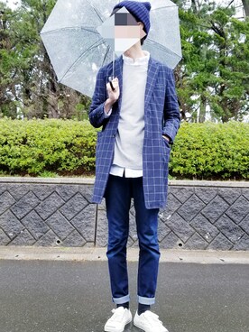 しまひろさん(メンズ・180cm)の春コーディネート
