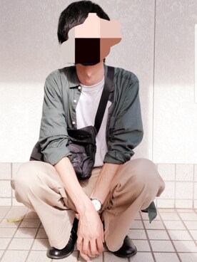 しまひろさん（メンズ・180cm）の春コーディネート