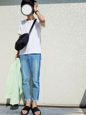 しまひろさん（メンズ・180cm）の夏コーディネート