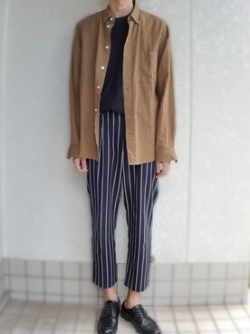 しまひろさん(メンズ・180cm)の秋コーディネート