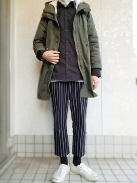 しまひろさん(メンズ・180cm)の冬コーディネート