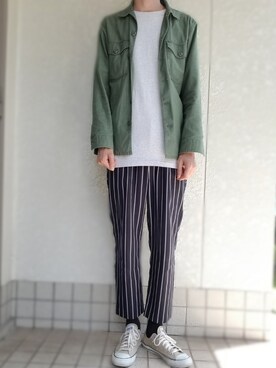 しまひろさん(メンズ・180cm)の春コーディネート