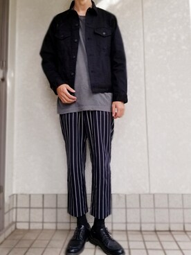 しまひろさん(メンズ・180cm)の冬コーディネート