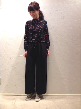 「actuel（アクチュエル）のアイテム」を使った、すぎもっちゃん*さん（レディース・171cm）の冬コーディネート