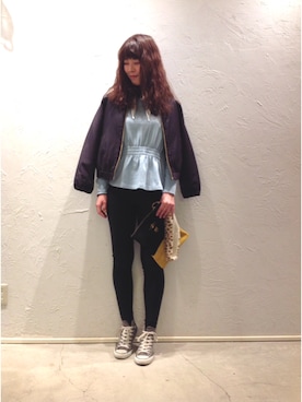 「RAW FUDGE（ローファッジ）のアイテム」を使った、すぎもっちゃん*さん（レディース・171cm）の冬コーディネート