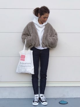 kayoさん（レディース・164cm）の冬コーディネート