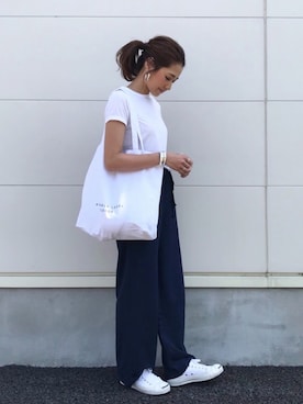 「ROLLA'S（ローラス）のアイテム」を使った、kayoさん（レディース・164cm）の春コーディネート