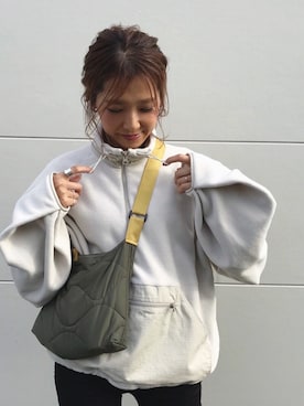 「TODAYFUL（トゥデイフル）のアイテム（ブルゾン）」を使った、kayoさん（レディース・164cm）の秋コーディネート