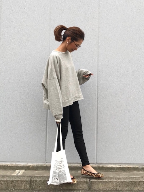 Kayo Black By Moussyのスウェットを使ったコーディネート Wear