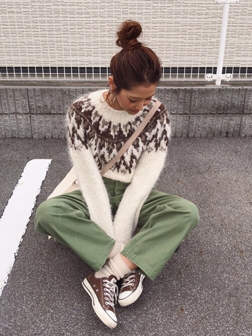 TODAYFUL - 未使用タグ付き todayful Nordic Over Knitの+giftsmate.net