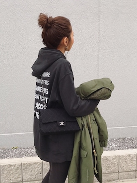 「THE SHINZONE（ザ　シンゾーン）のアイテム（ジャケット/アウター）」を使った、kayoさん（レディース・164cm）の冬コーディネート