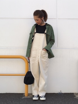 「THE SHINZONE（ザ　シンゾーン）のアイテム（ジャケット/アウター）」を使った、kayoさん（レディース・164cm）の春コーディネート