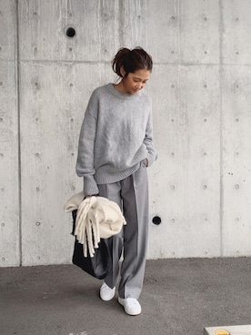 kayoさん（レディース・164cm）の冬コーディネート