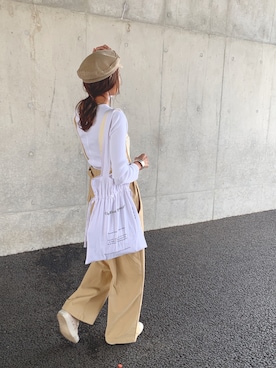 「URBAN RESEARCH Sonny Label（アーバンリサーチサニーレーベル）のアイテム（サロペット/オーバーオール）」を使った、kayoさん（レディース・164cm）の春コーディネート