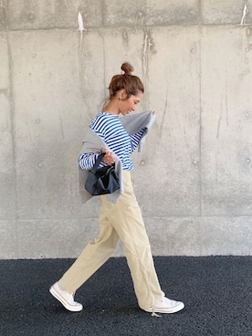 「THE SHINZONE（ザ　シンゾーン）のアイテム」を使った、kayoさん（レディース・164cm）の春コーディネート