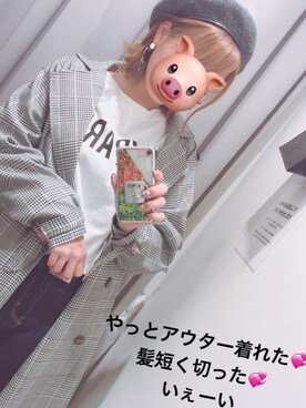 「wearhalloween2017」｜「アイテム（トレンチコート）」を使った、@yacaさん（レディース・160cm）の秋コーディネート