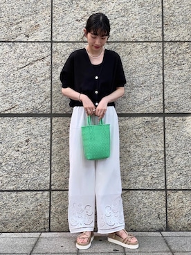 阪本（sakamoto）さん（レディース・161cm）の春コーディネート