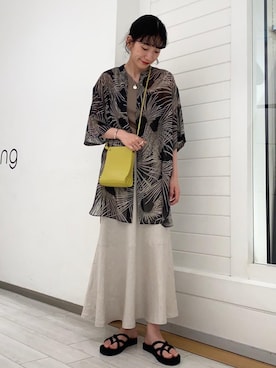 阪本(sakamoto)さん(レディース・161cm)の夏コーディネート