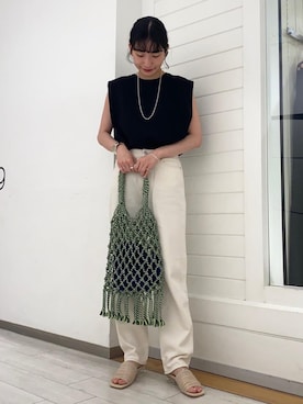 阪本（sakamoto）さん（レディース・161cm）の夏コーディネート