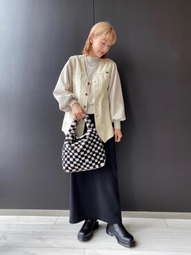 阪本(sakamoto)さん(レディース・161cm)の秋コーディネート