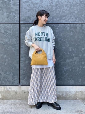 阪本（sakamoto）さん（レディース・161cm）の秋コーディネート