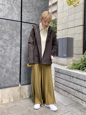 「SUPP. no one else （サップノーワンエルス）のアイテム」を使った、阪本（sakamoto）さん（レディース・161cm）の秋コーディネート