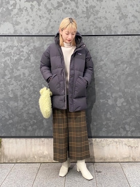 「RECOMMEND  ITEM STYLING」｜「アイテム（アクセサリー）」を使った、阪本（sakamoto）さん（レディース・161cm）の秋コーディネート
