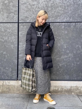 「ニット/セーター」｜阪本（sakamoto）さん（レディース・161cm）の秋コーディネート