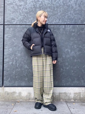 阪本（sakamoto）さん（レディース・161cm）の冬コーディネート