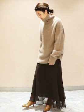 keikoさん（レディース・159cm）の秋コーディネート