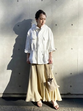 「春アウター」｜keikoさん（レディース・159cm）の春コーディネート