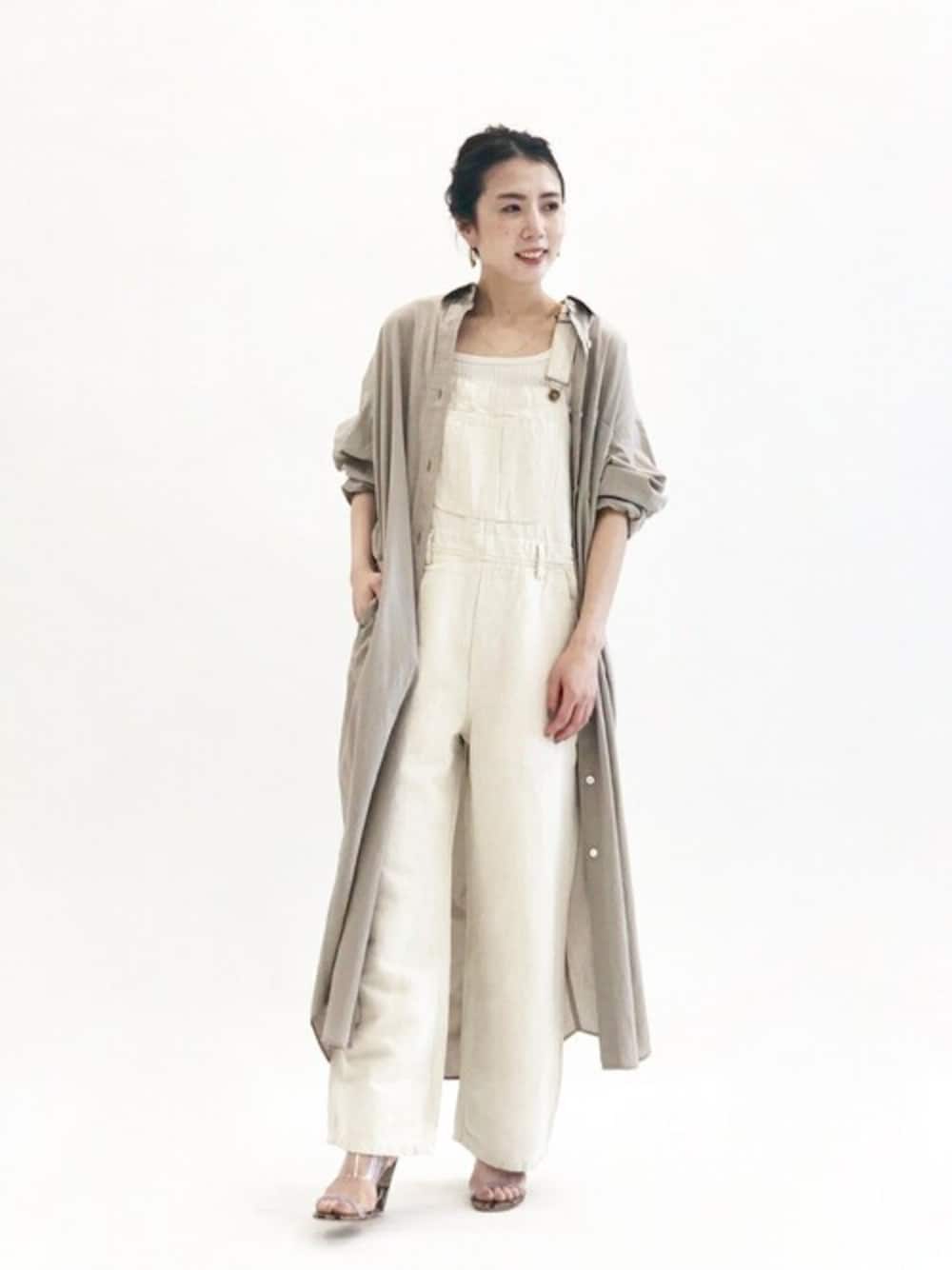 plage（プラージュ）の「アサメンオーバーオール◇（サロペット
