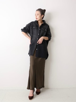 Healthy denim デニム　シャツplage プラージュ Plage Healthy denim/ヘルシーデニム 別注 CROPPED