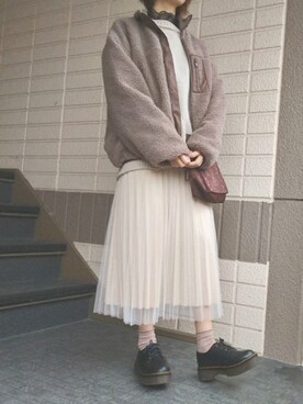 rimaさん（レディース・160cm）の冬コーディネート