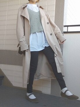 rimaさん（レディース・160cm）の冬コーディネート