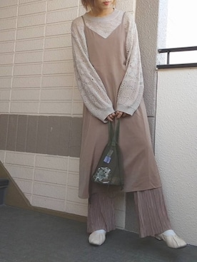 rimaさん（レディース・160cm）の春コーディネート