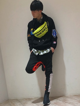 Hanedaさん（メンズ・181cm）の春コーディネート