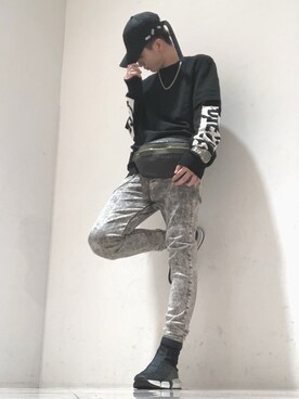 Hanedaさん（メンズ・181cm）の夏コーディネート