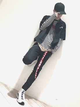 Hanedaさん(メンズ・181cm)の夏コーディネート
