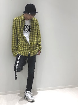 Hanedaさん(メンズ・181cm)の夏コーディネート