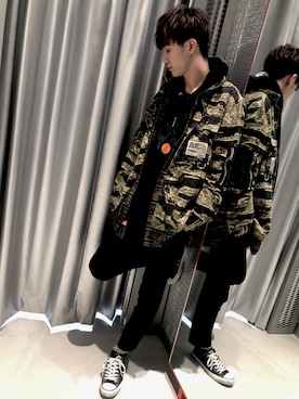 Hanedaさん（メンズ・181cm）の秋コーディネート