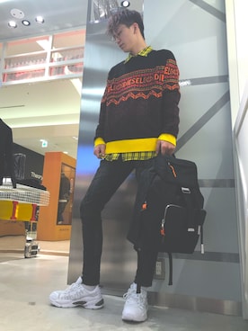 Hanedaさん（メンズ・181cm）の秋コーディネート