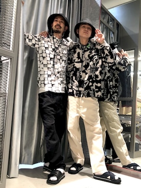 Hanedaさん（メンズ・181cm）の冬コーディネート