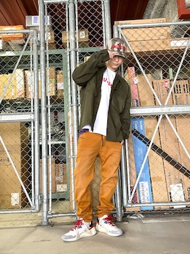 Hanedaさん（メンズ・181cm）の春コーディネート