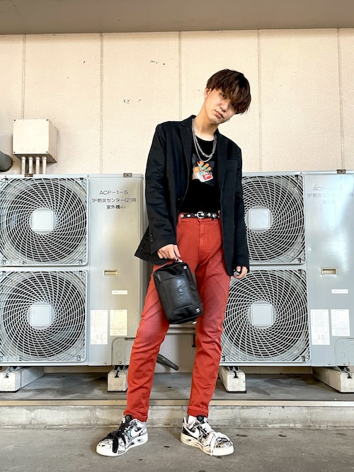 Diesel ディーゼル のジャケット アウターを使ったメンズ人気ファッションコーディネート Sciaky