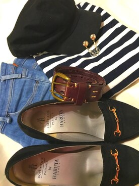 「M（エム）のアイテム（アクセサリー）」を使った、Lisaさん（レディース・153cm）の秋コーディネート