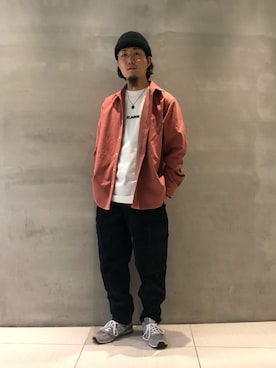 小川 礼偉さん（メンズ・169cm）の秋コーディネート