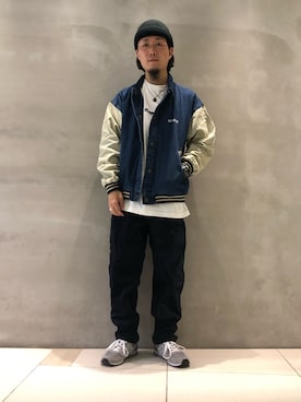 小川 礼偉さん（メンズ・169cm）の秋コーディネート