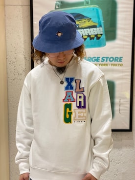 「エクストララージ」｜「アイテム（アクセサリー）」を使った、小川 礼偉さん（メンズ・169cm）の春コーディネート